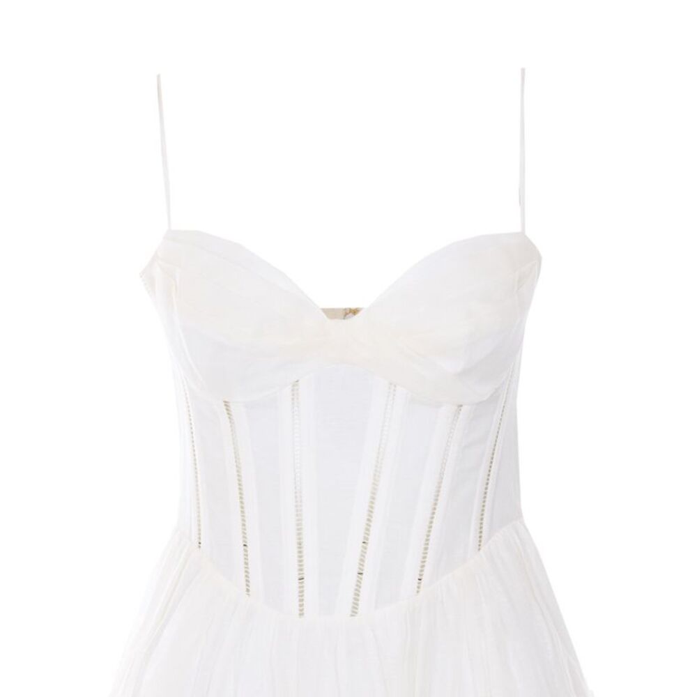 Zimmermann Women Luna Corset Midi Dress - Picture 4 of 4